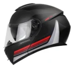 CASCO SHAFT 3910DV NEGRO/ROJO MATE