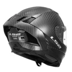 LS2 FF807 DRAGON NEGRO MATTE FIBRA DE CARBONO - Imagen 4