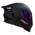 CASCO INTEGRAL HRO 506SP NEGRO/ROSA MATE - Imagen 2