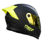 CASCO INTEGRAL SHAFT 502SP NEGRO/YELLOW MATE - Imagen 2
