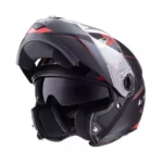 CASCO LS2 FF370 EASY STRIP NEGRO ROJO MATE - Imagen 2