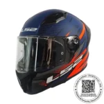 CASCO LS2 FF810 VIGO FLIGHT AZUL ROJO MATTE