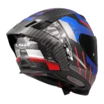 LS2 FF807 DRAGON AZ/RJ FIBRA DE CARBONO - Imagen 4