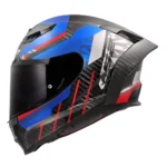 LS2 FF807 DRAGON AZ/RJ FIBRA DE CARBONO - Imagen 3