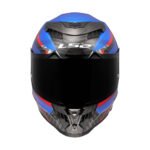 LS2 FF807 DRAGON AZ/RJ FIBRA DE CARBONO - Imagen 2