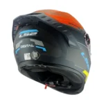 CASCO LS2 FF816 COSMOS DIGITAL NEGRO NARANJA MATE - Imagen 3