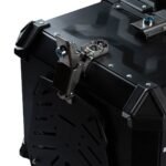 MALETA PARA MOTO TOP CASE 4RS E70 45 LITROS NEGRA ALUMINIO - Imagen 4