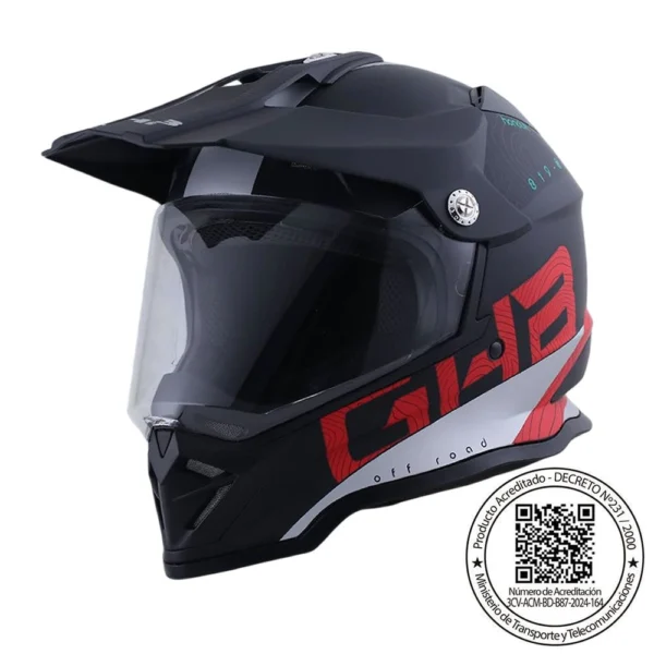 CASCO MULTIPROPOSITO GHB 819-7 NG/RJ MATE