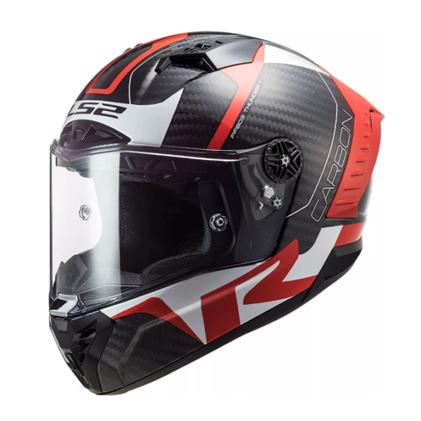 CASCO INTEGRAL LS2 FF805 THUNDER RACING 1 FIBRA DE CARBONO