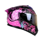 CASCO INTEGRAL SHAFT PRO SERIES 606DV BLOOM NEGRO/FUCSIA - Imagen 2