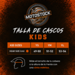 CASCO ENDURO ACERBIS KIDS IMPACT STEEL WHITE BLACK MATTE - Imagen 5