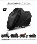 COBERTOR PARA MOTO RHINOWALK F1002 XL IMPERMEABLE - Imagen 3