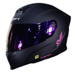 CASCO INTEGRAL SHAFT 502SP SOLID MATTE BLACK PINK - Imagen 2