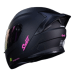 CASCO INTEGRAL SHAFT 502SP SOLID MATTE BLACK PINK - Imagen 3