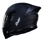 CASCO INTEGRAL SHAFT 502SP SOLID MATTE BLACK SILVER - Imagen 3