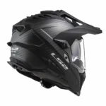 CASCO MULTIPROPOSITO LS2 MX 701 EXPLORER CARBONO BLACK MATTE - Imagen 2