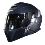 CASCO ABATIBLE HRO 3440DV SOLID BLACK SILVER MATTE - Imagen 3