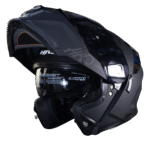 CASCO ABATIBLE HRO 3440DV SOLID BLACK MATTE - Imagen 3