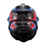 CASCO MULTIPROPOSITO LS2 MX 701 EXPLORER FRONTIER CARBONO WHITE BLUE - Imagen 5