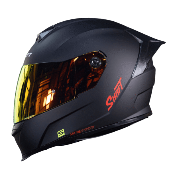 CASCO INTEGRAL SHAFT 502SP SOLID MATTE BLACK RED