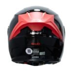 CASCO INTEGRAL SHAFT 502SP SOLID GLOSS BLACK RED - Imagen 4
