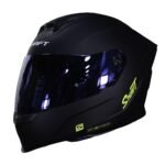 CASCO INTEGRAL SHAFT 502SP SOLID MATTE BLACK BLUE YELLOW - Imagen 2