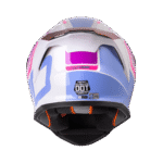 CASCO INTEGRAL HRO 506SP WHITE PURPLE - Imagen 4