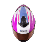 CASCO INTEGRAL HRO 506SP WHITE PURPLE - Imagen 3
