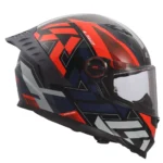 CASCO INTEGRAL LS2 FF816 COSMOS PASKAL BLACK RED - Imagen 2