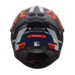 CASCO INTEGRAL LS2 FF816 COSMOS PASKAL BLACK RED - Imagen 4