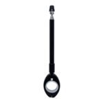 ANTENA CORTA HILO CURADO PARA MOTO RETRACTIL NEGRA PARA MANILLAR