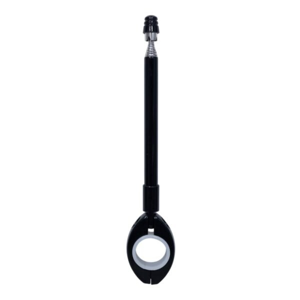 ANTENA CORTA HILO CURADO PARA MOTO RETRACTIL NEGRA PARA MANILLAR