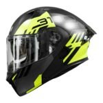 CASCO ABATIBLE ICH 3120 WESTSAY BLACK YELLOW MATTE