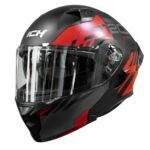 CASCO ABATIBLE ICH 3120 WESTSAY BLACK RED MATTE - Imagen 3