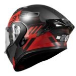 CASCO ABATIBLE ICH 3120 WESTSAY BLACK RED MATTE - Imagen 4
