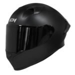 CASCO INTEGRAL ICH 503 SOLID BLACK MATTE - Imagen 2