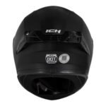 CASCO INTEGRAL ICH 503 SOLID BLACK MATTE - Imagen 4