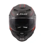 CASCO INTEGRAL LS2 FF807 DRAGON CARBON SUBIC RED MATTE - Imagen 4