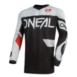 Polera Oneal Element Racewear Negro/blanco - Imagen 2