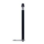 ANTENA CORTA HILO CURADO PARA MOTO RETRACTIL CON BASE PARA ESPEJOS