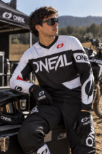 Polera Oneal Element Racewear Negro/blanco