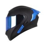 CASCO ABATIBLE X-ONE 3000RS AZUL NEGRO SUN VISOR - Imagen 4