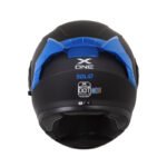 CASCO ABATIBLE X-ONE 3000RS AZUL NEGRO SUN VISOR - Imagen 2